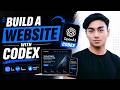How To Build and Launch A Website Using Codex & Vercel