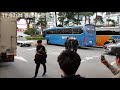 아싸캠 대한민국 축구 국가대표팀 울산 입성 아웃사이드캠ㅋㅋ