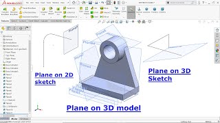 How to create Reference Planes in Solidworks