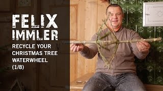 How to craft a Water Wheel - Recycle your Christmas Tree (1/9) -  Victorinox Swiss Army Knife