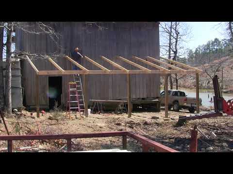 Time Lapse of Building a Lean To on My Barn Time Lapse of Building a Lean To on My Barn