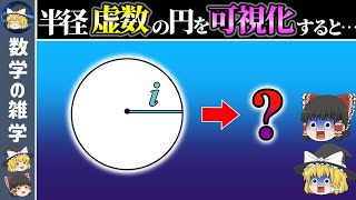 【負の面積】ヤバすぎる円を可視化しました【ゆっくり解説】