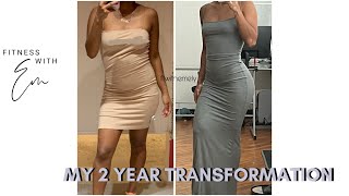 MY 2 YEAR FITNESS JOURNEY - HOW I TRANSFORMED MY BODY ♡