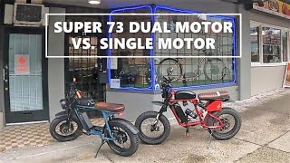 SUPER 73 E-BIKE WITH DUAL MOTOR VS. SINGLE MOTOR - VLOG #65