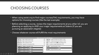 UC TAG Workshop