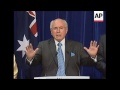 pm john howard concedes defeat in general election