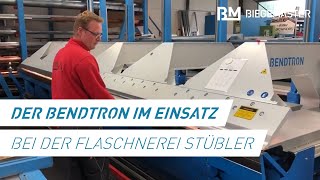 Der BendTron im Einsatz bei der Flaschnerei Stübler