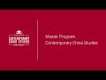 Contemporary China Studies Program @ Renmin University