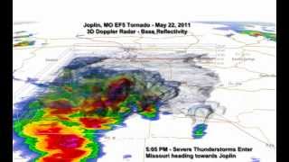 Joplin, MO EF-5 Tornado Doppler Radar Analysis