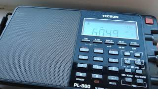 6045 kHz indoor reception - Radio60 \u0026 Hitmix-Radio