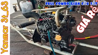 Yanmar 3t_63 full combo giàn cầu sắt giá rẻ theo đơn đặt hàng của anh Tài_ Bình Thuận / 0917.666.654