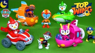 NEW Top Wing Toys meet Paw Patrol Ultimate Rescue Pups Fire Truck Ryans World Squishy Surprise Toys