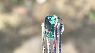 4.18 CT Teal Sapphire(Heated) ID- SS001657