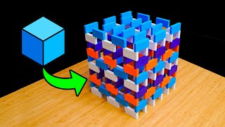 How to Build a Domino Cube