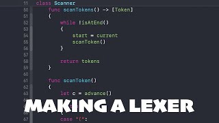 How to make a Programming Language Lexer