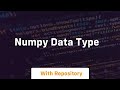 numpy data type