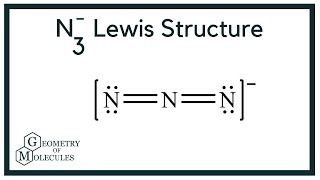 N3- Lewis Structure (Azide Ion)