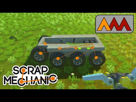 Modern Tank Steering Tutorial Scrap Mechanic Youtube