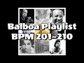 [Playlist] 201~210 BPM Classic Balboa Dance Music