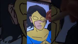 👩‍🎨 Drawing Genderbent Invincible! 🎨(Ipad Procreate)