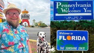 Driving From Pennsylvania To Florida | Gas Prices In Every State | Driving To Walt Disney World