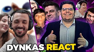 DYNQUEDO REACT - Como os STREAMERS realmente jogam League of Legends