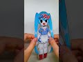 메스머라이저 미쿠 종이인형 만들기 making mesmerizer miku paper doll shorts miku teto