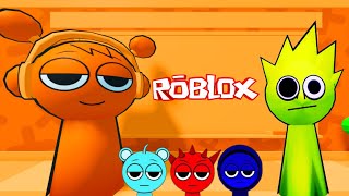 Sprunki Owakcx Plays Sprunki School Run Obby in ROBLOX | Incredibox Sprunki