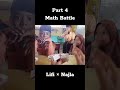 Part 4 Battle Matematika Dasar Lifi × Najla #battle #matematikamenyenangkan