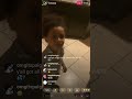 CHRIS SAILS AND GIRLFRIEND SAVAY IG LIVE