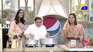 Geo Ramzan Iftar Transmission - Kashmiri Pulao and Zarda Recipe by Naheed Ansari - Ehsaas Ramzan