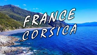 Roadtrip Corsica | Wohnmobil & Camping | Schönste Strände Korsika [4K DRONE/GOPRO]