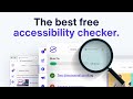 Free web accessibility checker - the best browser extension for beginners and professionals alike