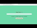 Character Counter JavaScript With Source Code | Source Code & Projects