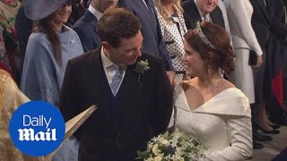 Princess Eugenie and Jack Brooksbank tie the knot at Windsor Castle