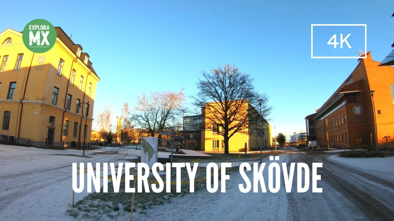 🟢 Walk Tour - Campus Högskolan I Skövde / University Of Skövde | Sweden ...