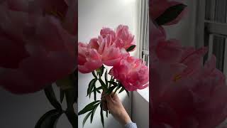 Coral peonies are shining☺️  #florist #customdesign #flowerlover #sydney #weddingflowers #eventdecor