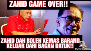 ZAHID DAH BOLEH KEMAS BARANG!!KELUAR DARI BAGAN DATUK #pru15