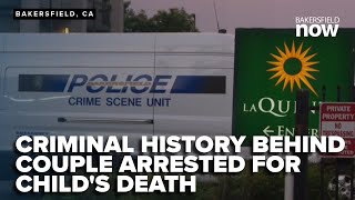 Criminal history behind couple arrested for 8-year-old girl's death