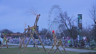 Weekend Break: Holiday Magic at the Brookfield Zoo - WGN Evening News at 9