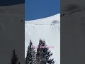 huge slab slide avalanche canyons pcmr parkcity powder