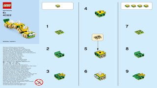 LEGO instructions - Monthly Mini Model Build - 40322 - Caterpillar (02-2019)