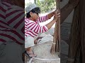 making a broom stick//walis Tingting//mother dear