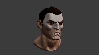 Sculpting Punisher Bust in Blender