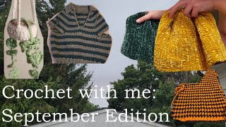 Crochet With Me Part 2 | Making Presents | September 2024