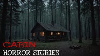 7 Scary Creepy Cabin In The Woods Horror Stories |  With Rain Sound