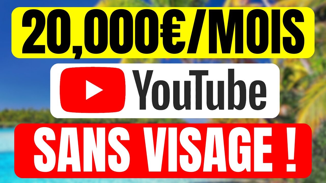 Comment Gagner De L'Argent Sur YouTube Sans Montrer Son Visage (20,000 ...