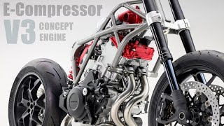 เครื่องยนต์ Honda E-Compressor V3 concept engine