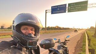 04-Viagem de Moto 160 cilindrada ao nordeste 2023, Divisa de Goiás e Distrito Federal, Formosa-GO