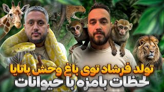 تولد فرشاد تو باغ‌وحش! 😂🎂 | تجربه‌ای پر از خنده و هیجان 🦁🐵